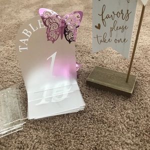 Wedding signs